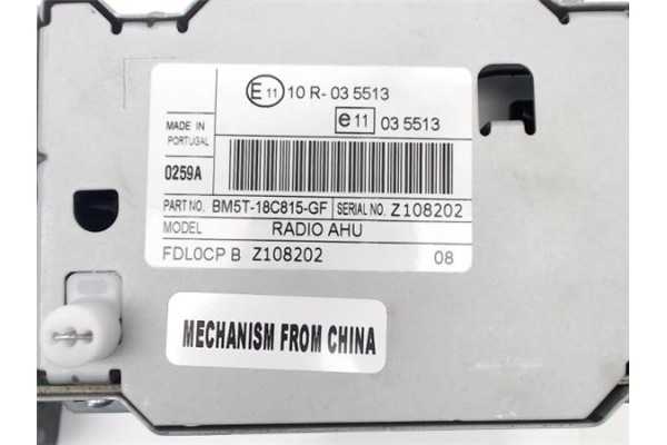 Recambio de radio / cd para ford focus berlina (cb8) referencia OEM IAM BM5T18C815GF AM5T18K811BD 