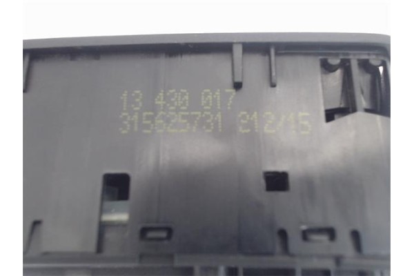 Recambio de mando elevalunas delantero izquierdo para opel corsa e referencia OEM IAM 13430017 315625731  Recambio de mando elevalunas delantero izquierdo para opel corsa e referencia OEM IAM 13430017 315625731