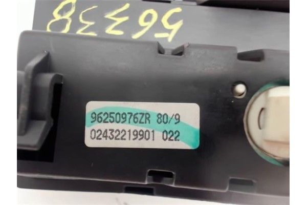 Recambio de reloj horario para peugeot 206 1.4 i referencia OEM IAM 96250976ZR 02432219901022 
