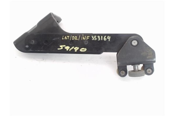 Recambio de bisagra inf. puerta trasero derecha para citroen jumpy furgón 2.0 club m referencia OEM IAM 9808075880  