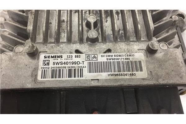 Recambio de centralita para citroen c5 berlina 2.0 exclusive referencia OEM IAM 9655041480 9656171480 
