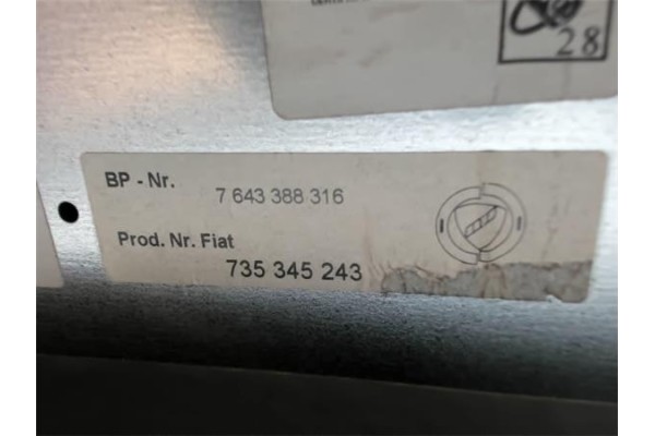 Recambio de radio / cd para lancia ypsilon (101) 1.2 referencia OEM IAM 7643388316 735345243 