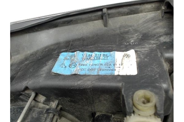 Recambio de faro delantero izquierdo para volkswagen bora berlina (1j2) referencia OEM IAM 1J5941015BC 1EH96356067 