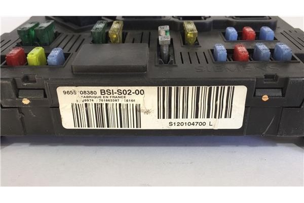 Recambio de caja fusibles/rele para peugeot 407 sw 2.0 hdi 135 referencia OEM IAM 9665508380  