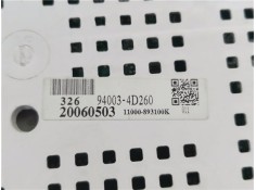 Recambio de cuadro completo para kia carnival 2.9 crdi referencia OEM IAM 940034D260  