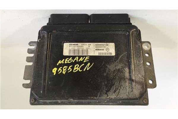 Recambio de centralita para renault megane i classic (la0) 1.6 16v (la04, la11, la0b, la1c, la1j) referencia OEM IAM 8200092142 