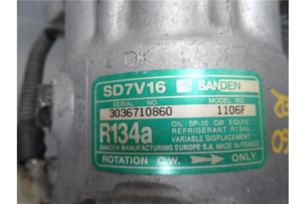 Recambio de compresor aire acond. para citroen berlingo 1.9 d (mfdjy) referencia OEM IAM 3036710860 SD7V16 1106F 