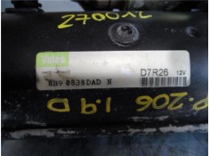 Recambio de motor arranque para peugeot 206 1.9 x-line referencia OEM IAM  D7R26 