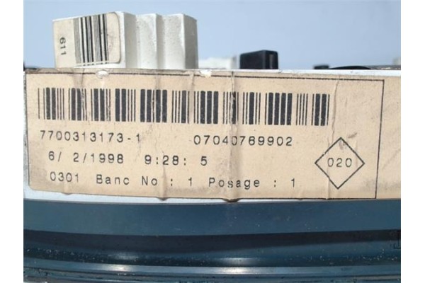 Recambio de cuadro completo para renault kangoo i (f/kc0) d 55 1.9 (kc0d) referencia OEM IAM 77003131731 07040769902 