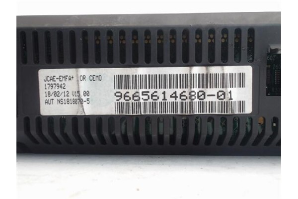 Recambio de reloj horario para citroen jumpy 2.0 hdi 125 fap 27 l1h1 fugón referencia OEM IAM 966561468001  