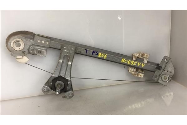 Recambio de mecanismo elevalunas trasero izquierdo para peugeot 206 berlina (1998) 1.9 d referencia OEM IAM 9623109780  