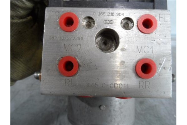 Recambio de nucleo abs para toyota yaris (ncp1/nlp1/scp1) 1.3 referencia OEM IAM 445100D011 0265216904 