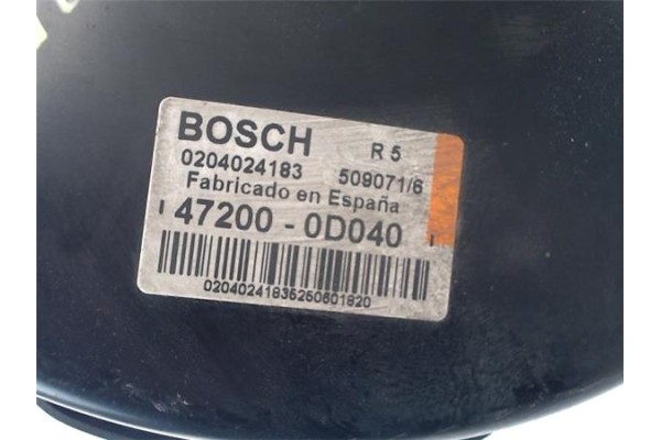 Recambio de servofreno para toyota yaris (ksp9/scp9/nlp9) 1.4 d-4d referencia OEM IAM 472000D040 0204024183 