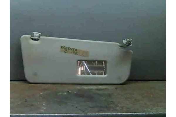 Recambio de parasol derecho para peugeot partner combispace (5f) 1.6 16v referencia OEM IAM   