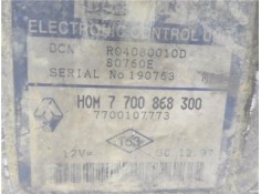 Recambio de centralita para renault kangoo i (f/kc0) d 55 1.9 (kc0d) referencia OEM IAM 7700868300 R04080010D 
