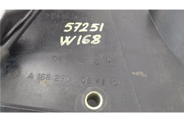 Recambio de juego pedales completo para mercedes-benz clase a (bm 168) 1.9 190 (168.032) referencia OEM IAM A1682904001  