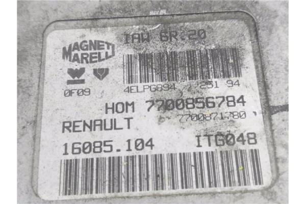 Recambio de centralita para renault twingo i (c06) 1.2 (c066/67/68) referencia OEM IAM 7700856784 IAW6R20 