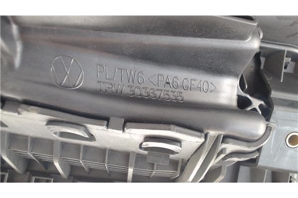 Recambio de airbag lateral trasero izquierdo para seat altea xl (5p5) 1.9 tdi referencia OEM IAM 5P08804411MM PLTW6PA6GF40 