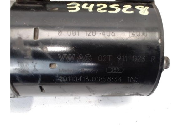 Recambio de motor arranque para skoda fabia (5j2) 1.2 referencia OEM IAM 02T911023R 0001120406 2T911023S , AUDI | 2T911023S , SE