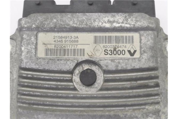 Recambio de centralita para renault modus i 1.4 (jp01, jp0j) referencia OEM IAM 8200411717 8200376474 