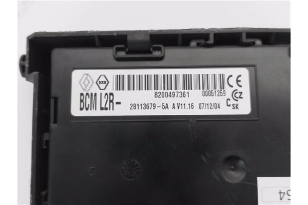 Recambio de centralita para renault modus i 1.4 (jp01, jp0j) referencia OEM IAM 8200497361 281136795A 