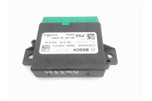 Recambio de centralita para citroen jumpy furgón 2.0 club m referencia OEM IAM 0263014016 9819360080 