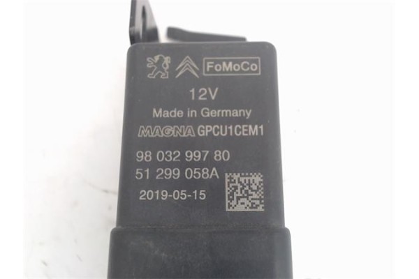 Recambio de caja precalentamiento para citroen jumpy furgón 2.0 club m referencia OEM IAM 9803299780 51299058a 1872379 , FORD | 