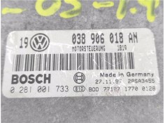 Recambio de centralita para volkswagen golf iv berlina (1j1) 1.9 tdi referencia OEM IAM 038906018AN 0281001733 