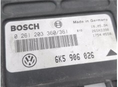 Recambio de centralita para seat ibiza (6k1) 1.4 i referencia OEM IAM 6K5906026 0261203360 