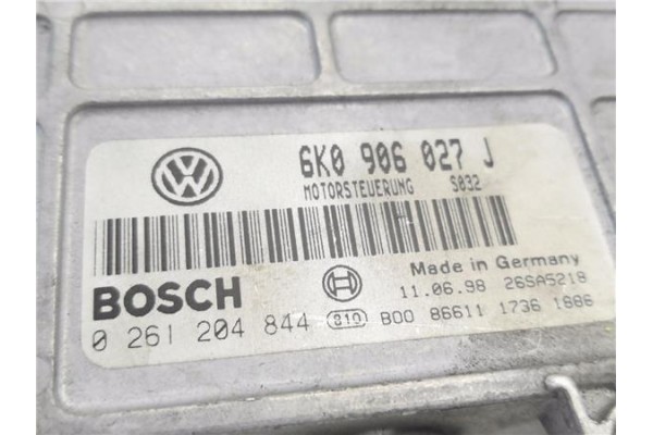 Recambio de centralita para seat ibiza (6k1) 1.4 i referencia OEM IAM 6K0906027J 261204844 