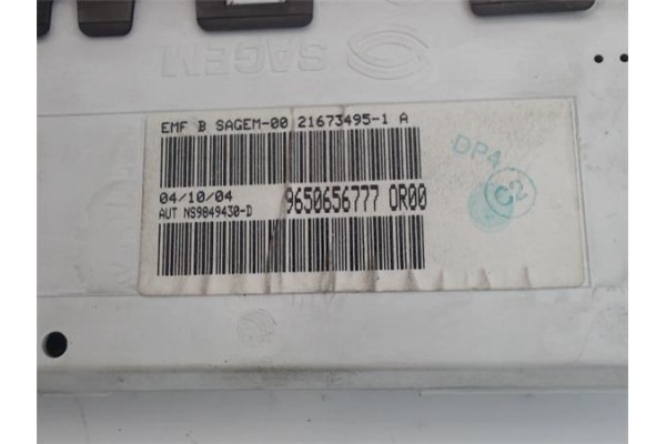 Recambio de reloj horario para citroen c3 1.4 i referencia OEM IAM 9650656777  