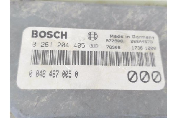 Recambio de centralita para fiat brava (182) 1.4 12 v (182.ba) referencia OEM IAM 00464670050 0261204405 