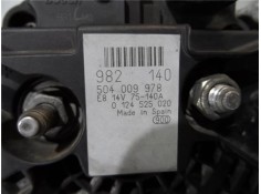 Recambio de alternador para fiat ducato ii camión doble cab. 2.3 maxi 2,3 jtd  batalla 4050 referencia OEM IAM 504009978 0124525