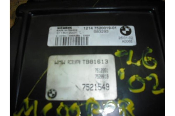 Recambio de centralita para mini mini (r50,r53) 1.6 cooper referencia OEM IAM 7520019 1214 752001901 