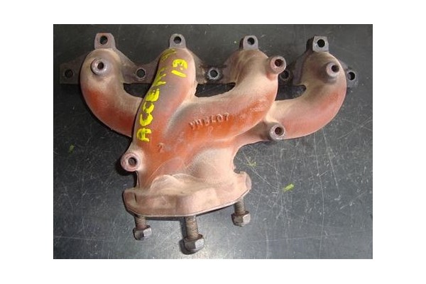 Recambio de colector escape para hyundai accent (x3)(1995) 1.3 referencia OEM IAM   