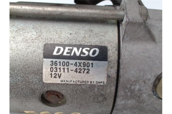 Recambio de motor arranque para kia carnival 2.9 crdi referencia OEM IAM 361004X901  