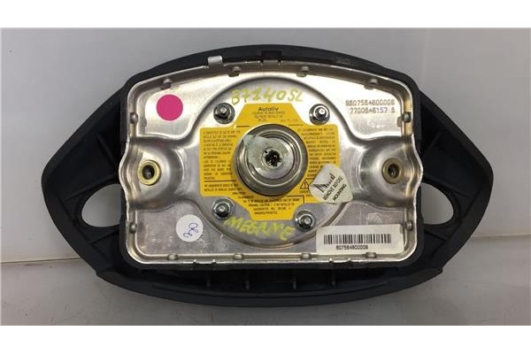 Recambio de airbag volante para renault megane i (ba0/1_) 1.9 d eco (b/sa0u, ba0a) referencia OEM IAM 7700846157 9607564600006 
