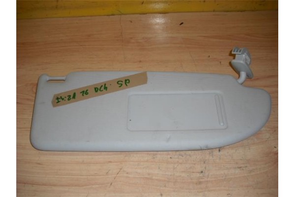 Recambio de parasol derecho para seat ibiza berlina (6j5) 1.4 referencia OEM IAM 6L0857552E2F4   Recambio de parasol derecho para seat ibiza berlina (6j5) 1.4 referencia OEM IAM 6L0857552E2F4