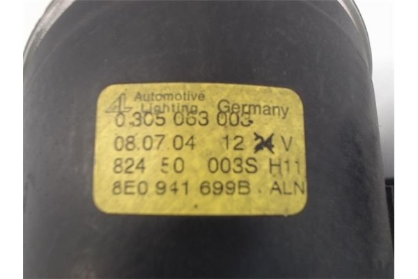 Recambio de faro antiniebla izquierdo para audi a4 berlina (8k2) referencia OEM IAM 8E0941699B 0305063003 31213175 , AUDI | 3121