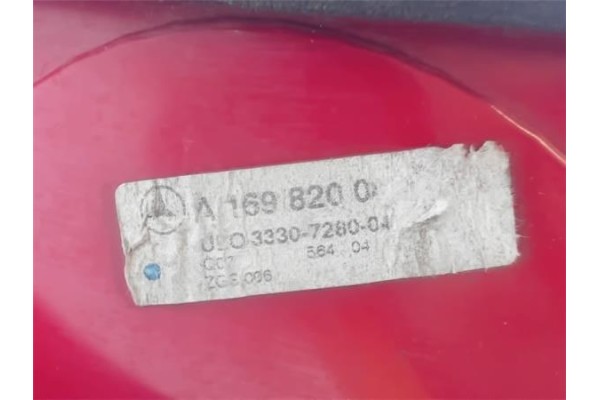 Recambio de piloto trasero derecho para mercedes-benz clase a (bm 169) 2.0 a 160 cdi exclusive edition (169.006) referencia OEM 