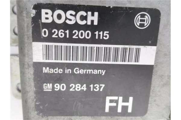 Recambio de centralita para opel kadett e 2.0 i referencia OEM IAM 90284137 0261200115 