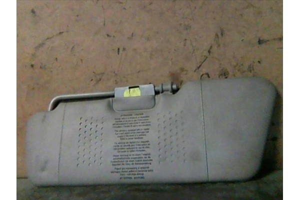 Recambio de parasol izquierdo para fiat seicento (187)(1998) 1.1 (187axb, 187axb1a) referencia OEM IAM   