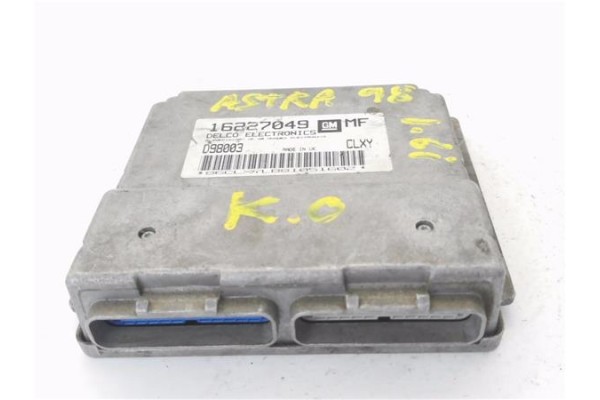 Recambio de centralita para opel astra f berlina 1.6 referencia OEM IAM 16227049 D98003 