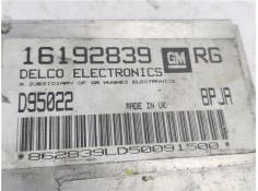 Recambio de centralita para opel astra f berlina 1.6 referencia OEM IAM 16192839 D95022 