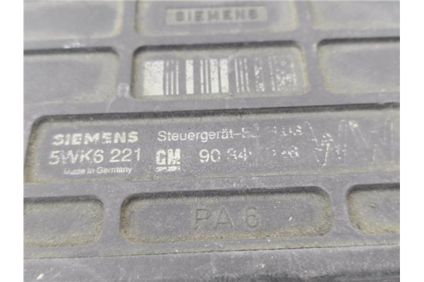 Recambio de centralita para opel kadett e 1.6 referencia OEM IAM 5WK6221  