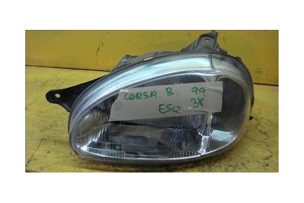 Recambio de faro delantero izquierdo para opel corsa b 1.2 i 16v referencia OEM IAM 9038629  