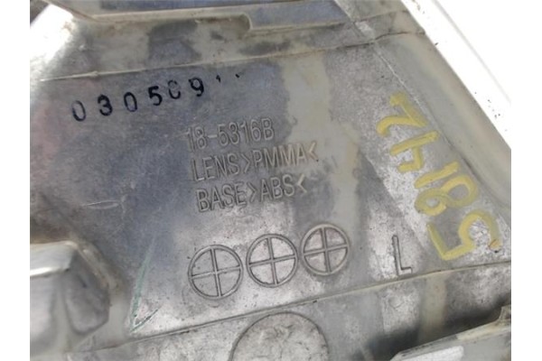 Recambio de intermitente delantero izquierdo para audi a3 (8l) 1.9 tdi ambiente referencia OEM IAM 8L0953049 185316B 8L0953049A 
