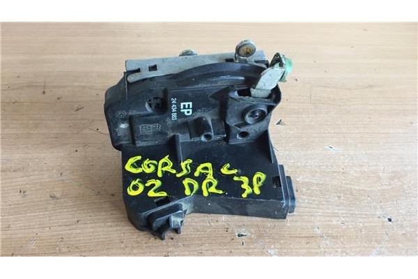 Recambio de cierre electromagnetico delantero derecho para opel corsa c 1.2 joy referencia OEM IAM 24434883 EP 