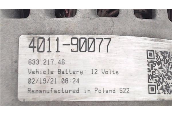 Recambio de alternador para ford focus (daw, dbw) 1.8 tdci referencia OEM IAM 401190077  