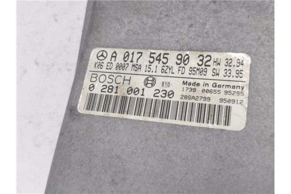 Recambio de centralita para mercedes-benz clase e (bm 210) berlina e 300 d (210.020) referencia OEM IAM A0175459032 281001230 